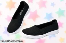 Mocasines planos Konhill para mujer con suela antideslizante, ¡ofertón que no puedes dejar pasar si buscas estilo y comodidad todo el día!