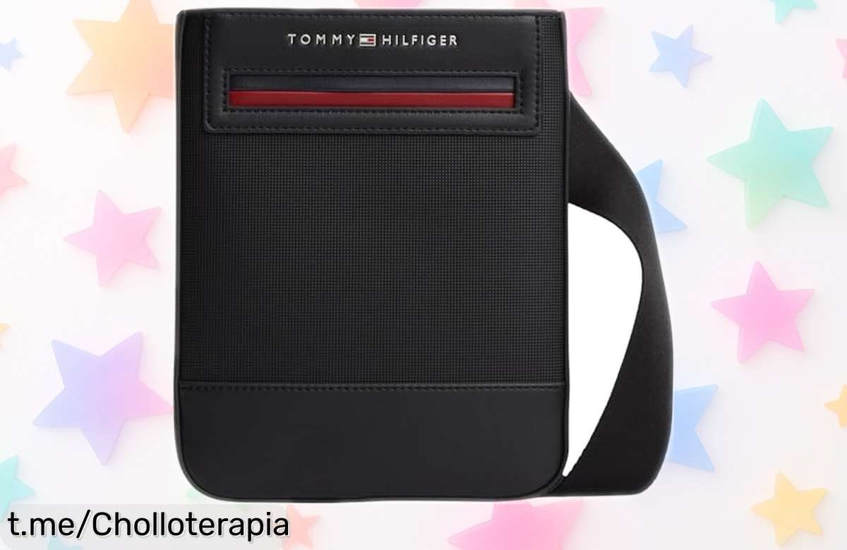 Mochila mini crossover Tommy Hilfiger a precio de escándalo: estilo y calidad que no puedes dejar escapar, ¡hazla tuya ya antes de que se agote!