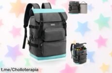 Mochila nevera 2 en 1 Odoland: el ofertón que mantiene tus bebidas fresquitas hasta 10 horas, ideal para la playa y planes con amigos. ¡No te quedes sin ella!