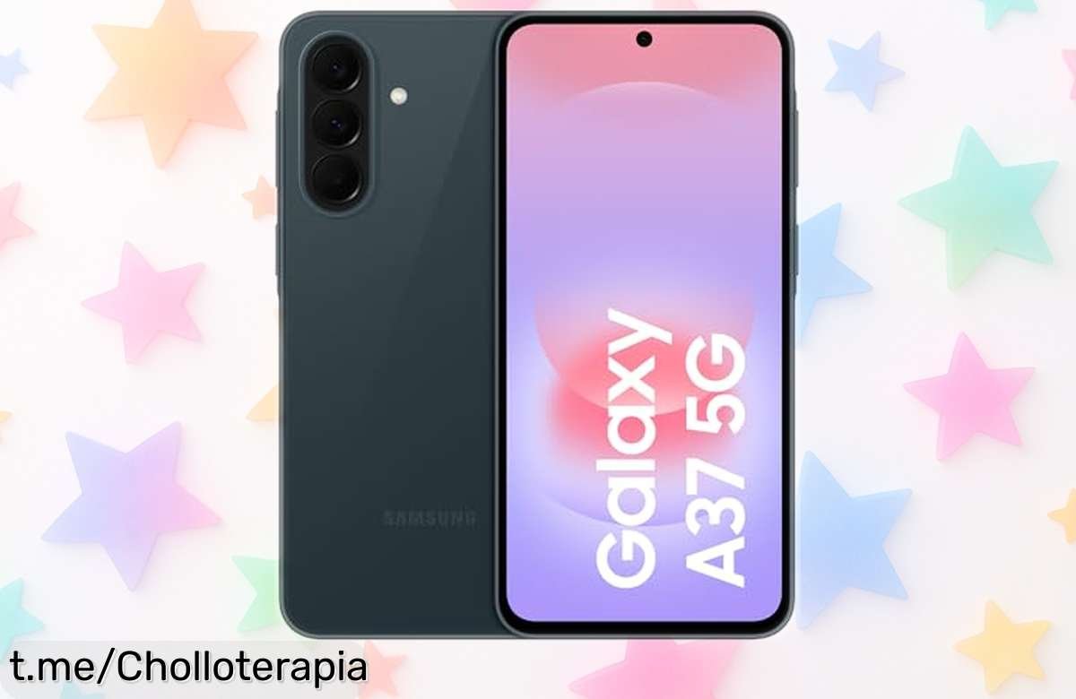 Móvil Samsung Galaxy A37 5G ultra fino y potente con cámara de 50MP ahora a un precio que quita el hipo, ¡no te quedes sin el tuyo y captura momentos inolvidables!