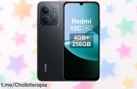 Móvil Xiaomi Redmi 15C con pantalla enorme y cámara impresionante a un precio de escándalo, ¡no te lo pierdas! Tu próximo compañero perfecto te está esperando.