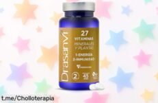 Multivitaminas Drasanvi para hombre y mujer que te dan energía y fuerza todo el día, ¡no dejes pasar este precio locura que potencia tu vida ahora mismo!