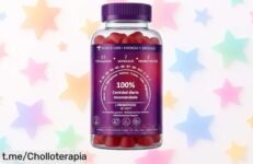 Multivitaminas en gominolas veganas con 12 vitaminas y 7 minerales que te cuidarás cada día. ¡Ofertón de sabor a fresa suave, no pierdas la oportunidad!