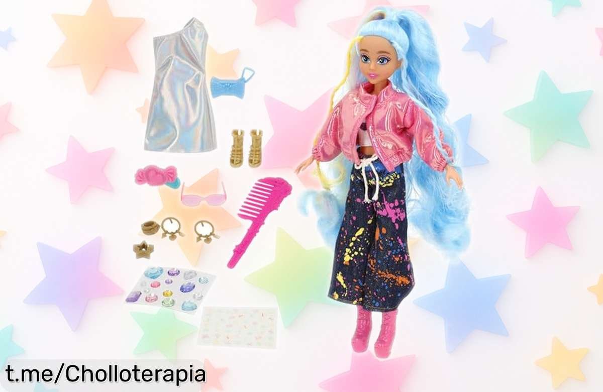 Muñeca grande ColorBaby Dreameez a precio loco, ideal para que los peques se diviertan creando mil historias y roleando sin parar. ¡Hazte con ella antes de que se acabe!