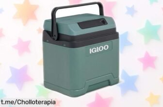 Nevera portátil compacta IGLOO IE24, ¡lleva tus bebidas frescas a donde quieras por un precio de escándalo! No te lo pierdas, esta es tu oportunidad perfecta.