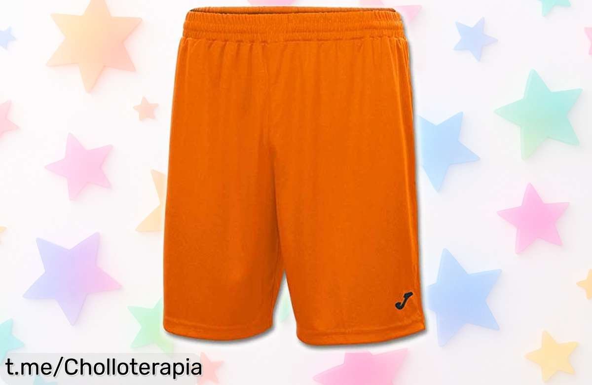 Observa los pantalones cortos de fútbol Joma que se ajustan como un guante y aguantan tus entrenamientos al máximo, ¡y todo por un precio regalado que no puedes dejar pasar!