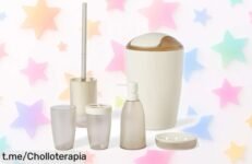 Organiza tu baño de manera fácil con el kit completo de Amazon Basics, ¡es un precio escandaloso que no querrás dejar pasar!