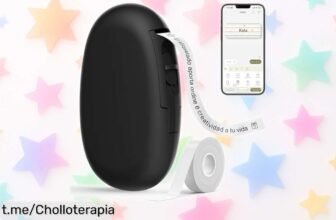 Organiza tu mundo con la etiquetadora Bluetooth SUPVAN E10: ¡oferta increíble para imprimir desde el móvil y olvidarte de los líos! ¡Aprovecha este precio regalado ya!