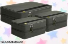 Organizador de maletas Spigen Life pack 3 piezas, ¡la solución ideal que te hará viajar como un pro y con esta oferta exclusiva no podrás dejarlo escapar!