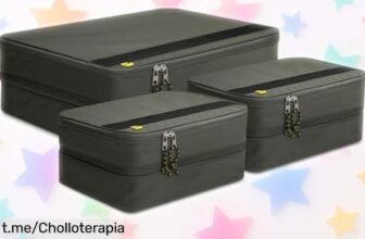 Organizador de maletas Spigen Life pack 3 piezas, ¡la solución ideal que te hará viajar como un pro y con esta oferta exclusiva no podrás dejarlo escapar!