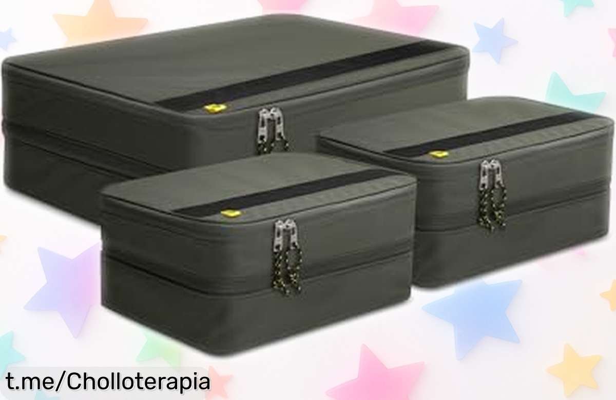 Organizador de maletas Spigen Life pack 3 piezas, ¡la solución ideal que te hará viajar como un pro y con esta oferta exclusiva no podrás dejarlo escapar!