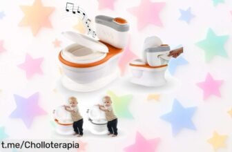 Orinal para bebés Mobiclinic® kids con sonido divertido y cubeta extraíble: ¡hace del pipí un juego increíble a precio de risa! No dejes pasar esta oferta única.