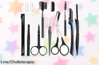 Pack de 11 pinzas para cejas de acero inoxidable, precio regalado y todo lo que necesitas para lucir unas cejas perfectas ¡No te lo pienses más y dale el toque que mereces!