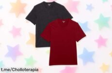 Pack de 2 camisetas básicas Amazon Essentials a un precio de locura que no podrás dejar pasar, ¡hazte con ellas y dale estilo a tu día a día!