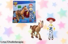 Pack de 2 figuras articuladas Toy Story Jessie y Perdigón, ¡un ofertón tirado de precio que hará vivir aventuras memorables! No te quedes sin ellas.