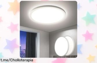 Pack de 2 plafones LED Easy Eagle de techo súper finos y fáciles de montar, aprovecha este precio loco y disfruta una luz cálida que hará brillar tu hogar. ¡No te lo pierdas!