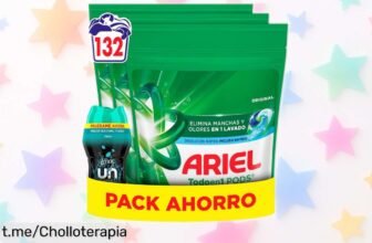 Pack de 3 Ariel Pods Original con Perlas Fresh: lleva a casa un chollo increíble y sorprendente para que tu ropa siempre luzca limpia y fresca sin complicaciones. ¡Aprovecha ya esta rebaja!