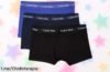 Pack de 3 calzoncillos bóxer low rise Calvin Klein en oferta limitada, lujo y comodidad a precio loco que te hará sentir imparable cada día. ¡No dejes escapar esta oportunidad!