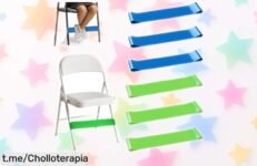 Pack de 6 bandas elásticas JEYORZY para que los peques con TDAH alivien estrés y mejoren su concentración, ¡un ofertón vibrante que no puedes dejar escapar!