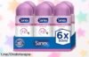 Pack de 6 rollon antitranspirantes Sanex Dermo+ Invisible a precio de risa, ¡protección sin manchas durante 72 horas! Aprovecha y mantén el sudor bajo control ya mismo.