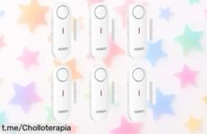 Pack de 6 sensores VOXON para puertas y ventanas, vigilancia instantánea con alarma en casa a un precio verdaderamente regalado que no puedes dejar pasar.