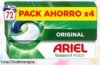 Pack de 72 cápsulas Ariel PODs Original: Manchas y olores fuera al primer lavado, precio bajísimo para que tu ropa luzca como nueva ¡No te lo pierdas!