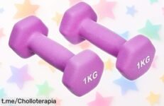 Pair de mancuernas Amazon Basics hexagonales que no ruedan: una oferta increíble para ponerte en forma sin salir de casa, ¡aprovéchalas antes que se agoten!