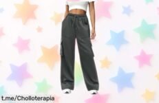 Pantalón chándal Totatuit térmico de mujer, precio loco y súper calentito con bolsillos XXL que no puedes dejar pasar ¡Disfruta del confort al mejor precio hoy mismo!