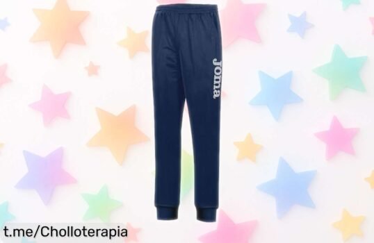 Pantalón de entrenamiento Joma para hombre, el chollo que esperabas: ligero, secado rápido y con bolsillos ¡No lo dejes escapar ahora!