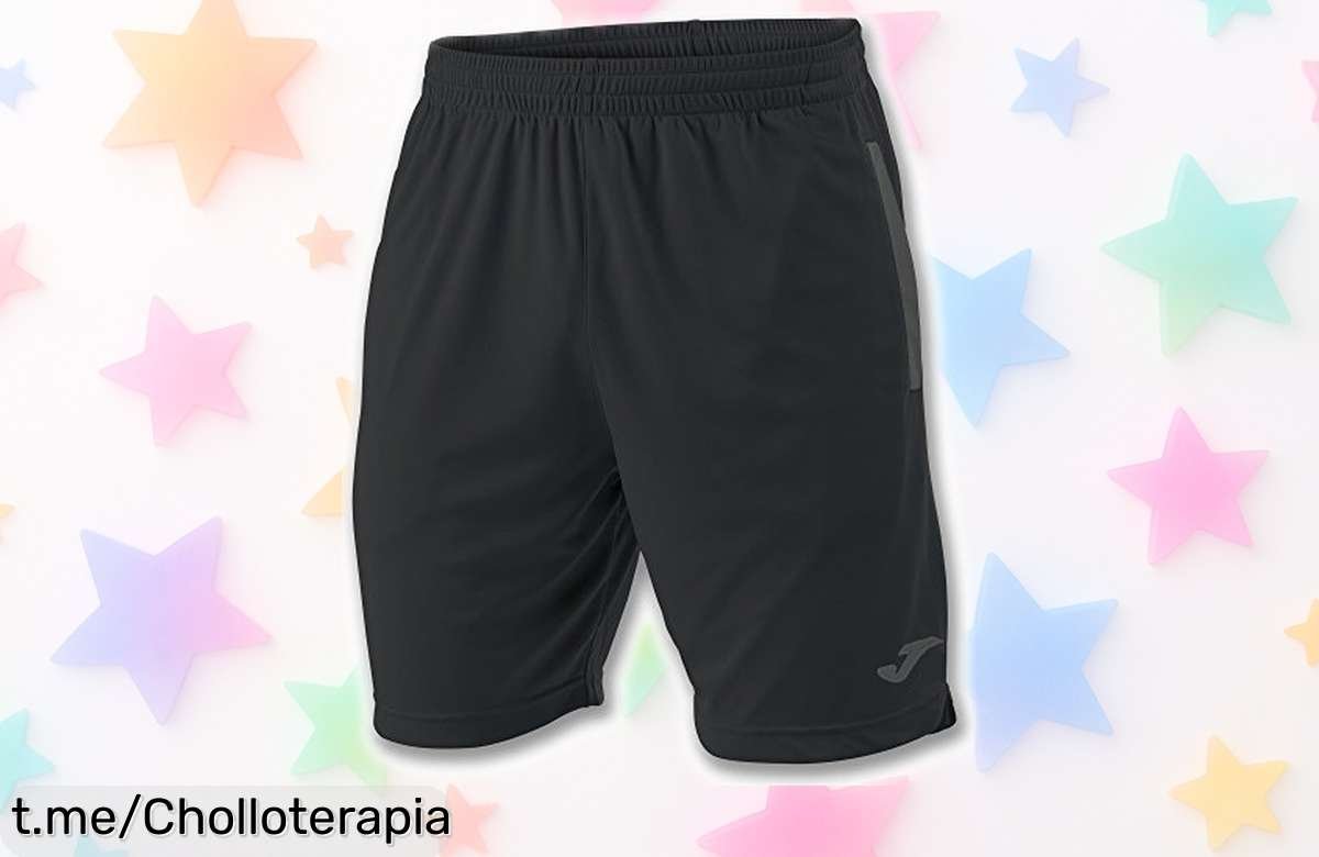 Pantalón deportivo de tenis Joma Miami Bermuda con secado rápido y bolsillos, un ofertón que te permite llevarlo todo sin perder el ritmo. ¡No te lo pierdas!