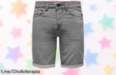 Pantalones cortos de mezclilla Only & Sons: diseño impactante, material resistente y a un precio que no vas a creer. ¡No dejes pasar esta oportunidad única!