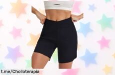 Pantalones cortos de running Baleaf con cintura alta a precio loco, perfectos para entrenar y disfrutar el sol; ¡no dejes pasar esta oportunidad única!