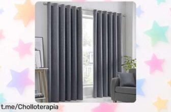 Par de cortinas Fusion Strata que bloquean la luz y dan un toque clásico a tu hogar, ahora con precio loco para darle nueva vida a tus ventanas sin esfuerzo.