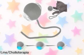 Pelota interactiva SORNEICDR que se mueve sola y asegura horas de diversión para tu peludo, ¡aprovecha este precio de escándalo antes que se acabe!