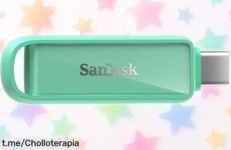 Pendrive SanDisk de 512 GB que guarda hasta 1 TB y recupera tus fotos al instante, ¡rebajado a un precio increíble! ¡No se te puede escapar esta oportunidad!