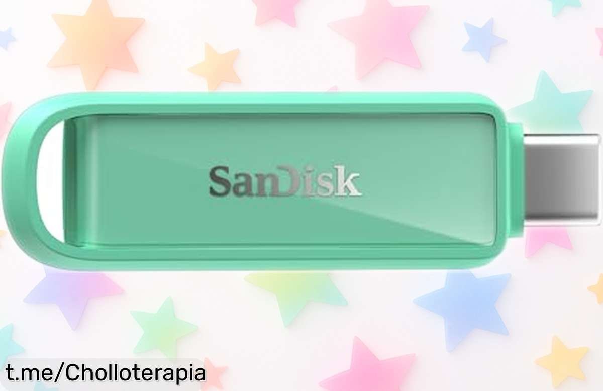 Pendrive SanDisk de 512 GB que guarda hasta 1 TB y recupera tus fotos al instante, ¡rebajado a un precio increíble! ¡No se te puede escapar esta oportunidad!