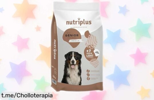 Pienso para perros NUTRIPLUS, por un precio increíble que cuida su peso y articulaciones. ¡Aprovecha este ofertón y haz feliz a tu peludo hoy mismo!