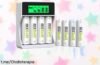 Pilas recargables AA MXBatt 3200mAh con cargador LCD, ¡8 unidades que soportan hasta 1200 cargas! Aprovecha este chollazo y disfruta de energía en tus dispositivos siempre.