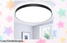 Plafón LED 24W resistente al agua que ilumina intensamente tu hogar, ¡preparado para instalar en un instante! No dejes pasar este ofertón; transforma tus espacios hoy mismo.