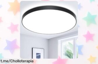 Plafón LED 24W resistente al agua que ilumina intensamente tu hogar, ¡preparado para instalar en un instante! No dejes pasar este ofertón; transforma tus espacios hoy mismo.