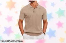 Polo de hombre COOFANDY que se adapta a ti: el básico ideal para cualquier plan a un precio de ganga, ¡no te quedes sin él y siente la comodidad en cada movimiento!