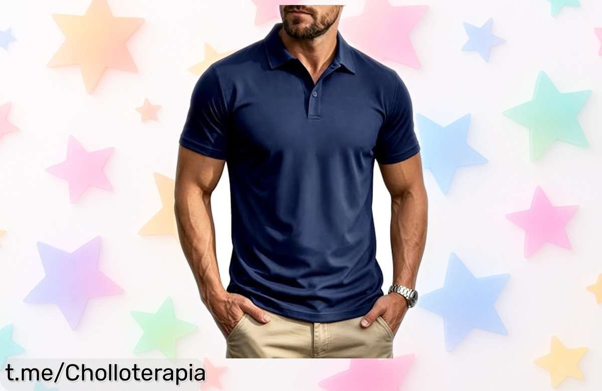 Polo de hombre MAGCOMSEN con tejido elástico y secado rápido a precio loco, colores variados que te encantarán. ¡No dejes pasar esta oportunidad!