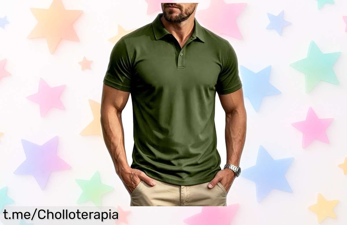 Polo de manga corta MAGCOMSEN con tejido elástico y secado rápido a un precio loco, ¡aprovéchalo ya antes de que se acabe esta oferta increíble!