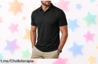 Polo deportivo MAGCOMSEN de manga corta con tela que seca rápido y gancho para tus gafas, ¡chollazo rebajado que no puedes dejar escapar!