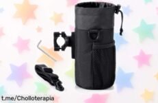 Portabotellas IRON JIA’s: El super chollo que monta en tu bici o moto ¡Instalación rápida y comodidad garantizada! No dejes pasar esta oportunidad, te hará más fácil cada salida.