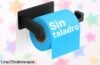 Portarrollos de papel higiénico MINISMUS: Instálalo en segundos y disfruta de su diseño moderno a un precio loco que no puedes dejar pasar. ¡Dale un toque actual a tu baño ya!