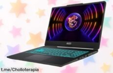 Portátil gaming MSI Cyborg 15 A13VE472XES a un precio de escándalo que hará brillar tus partidas durante horas, ¡no te lo pierdas y juega como nunca!