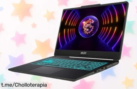 Portátil gaming MSI Cyborg 15 A13VE472XES a un precio de escándalo que hará brillar tus partidas durante horas, ¡no te lo pierdas y juega como nunca!