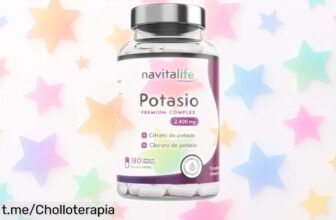 Potasio Complex, el suplemento que recarga tu energía y mantiene tus músculos al máximo, ¡ahora a un precio tirado! No dejes escapar este super chollo.