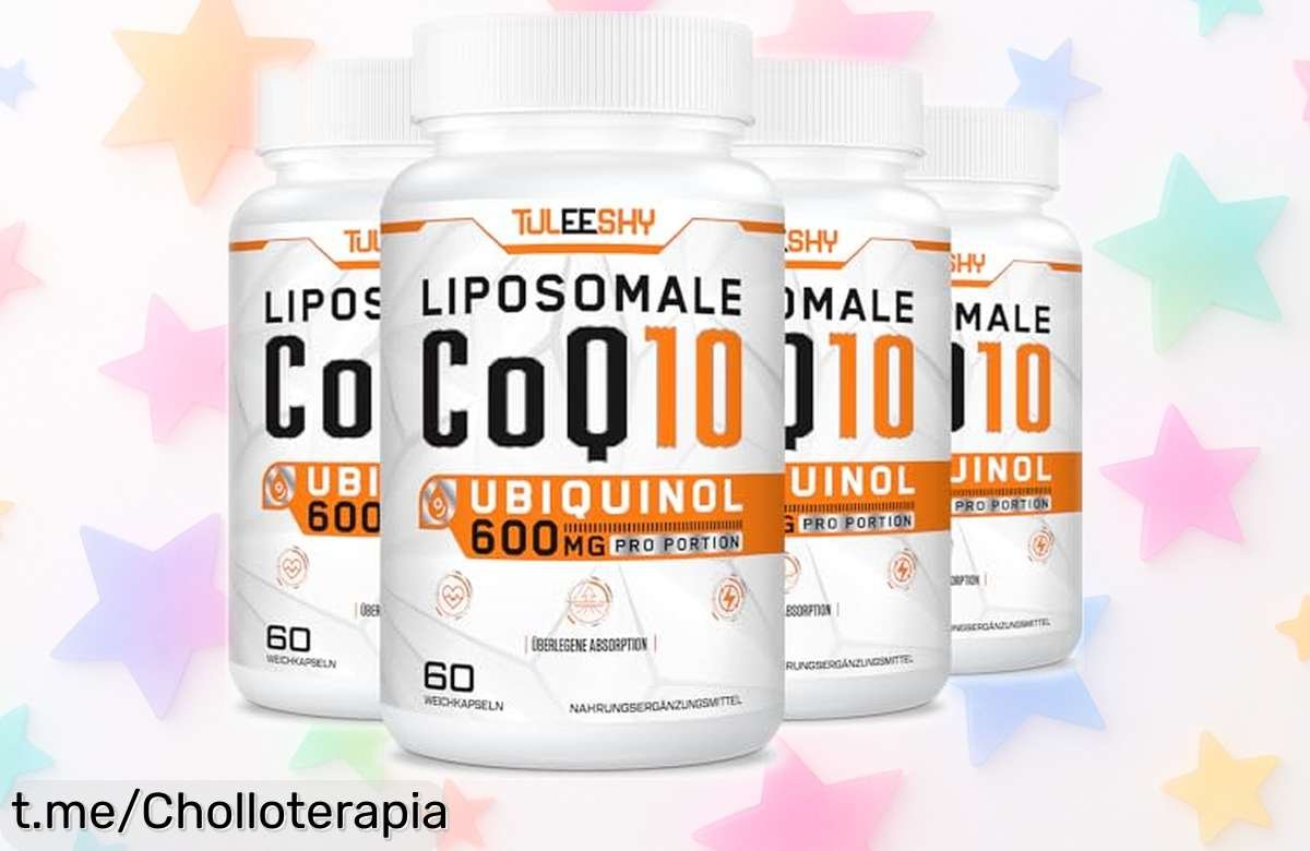 Potente coenzima Q10 ubiquinol en cápsulas blandas, ¡rebajada a precio loco! Lleva tu energía y vitalidad al siguiente nivel antes de que se agote esta oferta única.